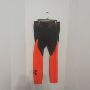 Under Armor Bright Orange and Black Set